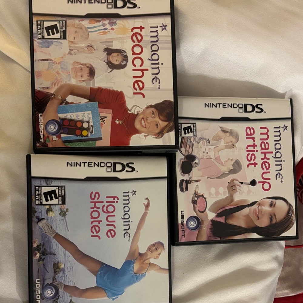 Nintendo DS Imagine Series Trio - Red, Blue, Pink